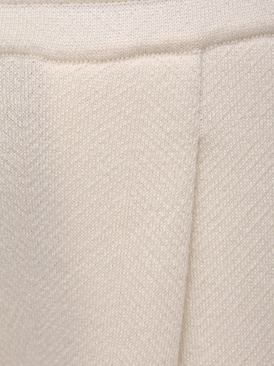 Брюки шелковые FREE AGE W26.PT122.6030.101 Белый  Фото 6