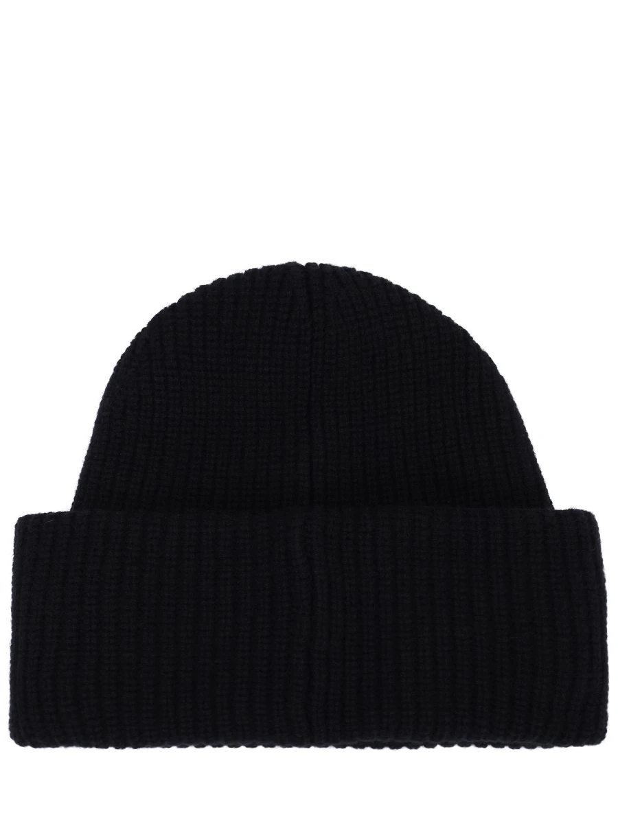 Шапка из шерсти и кашемира FREE AGE W25.BN025.2030.900 Черный  Фото 2