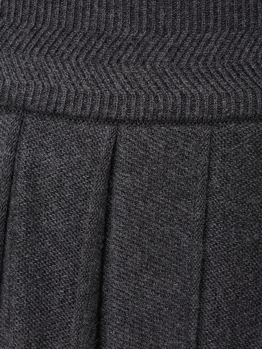 Юбка плиссированная FREE AGE W26.SK036.6030.991 Темно - Серый  Фото 6