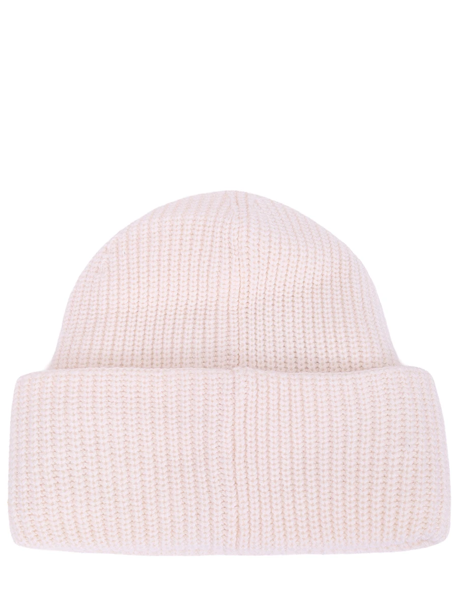 Шапка из шерсти и кашемира FREE AGE W24.BN025.2030.101 Белый  Фото 2