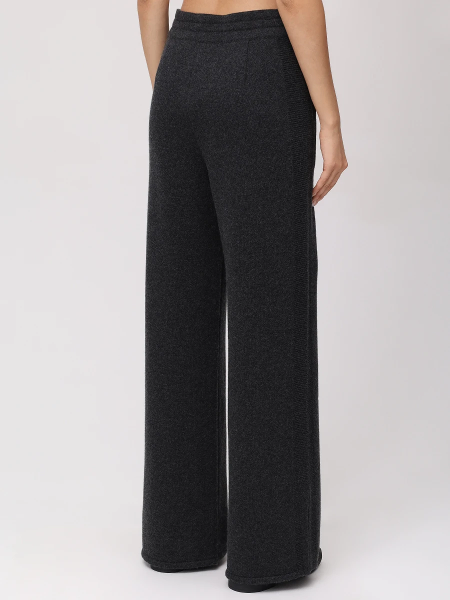 Брюки кашемировые FREE AGE W25.PT118.3004.991 Темно - Серый  Фото 3