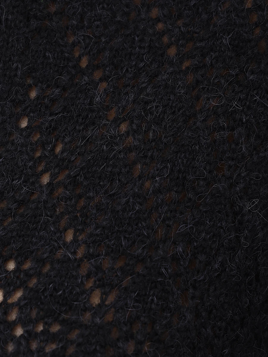 Джемпер однотонный FREE AGE W26.JM137.2088.900 Черный  Фото 6