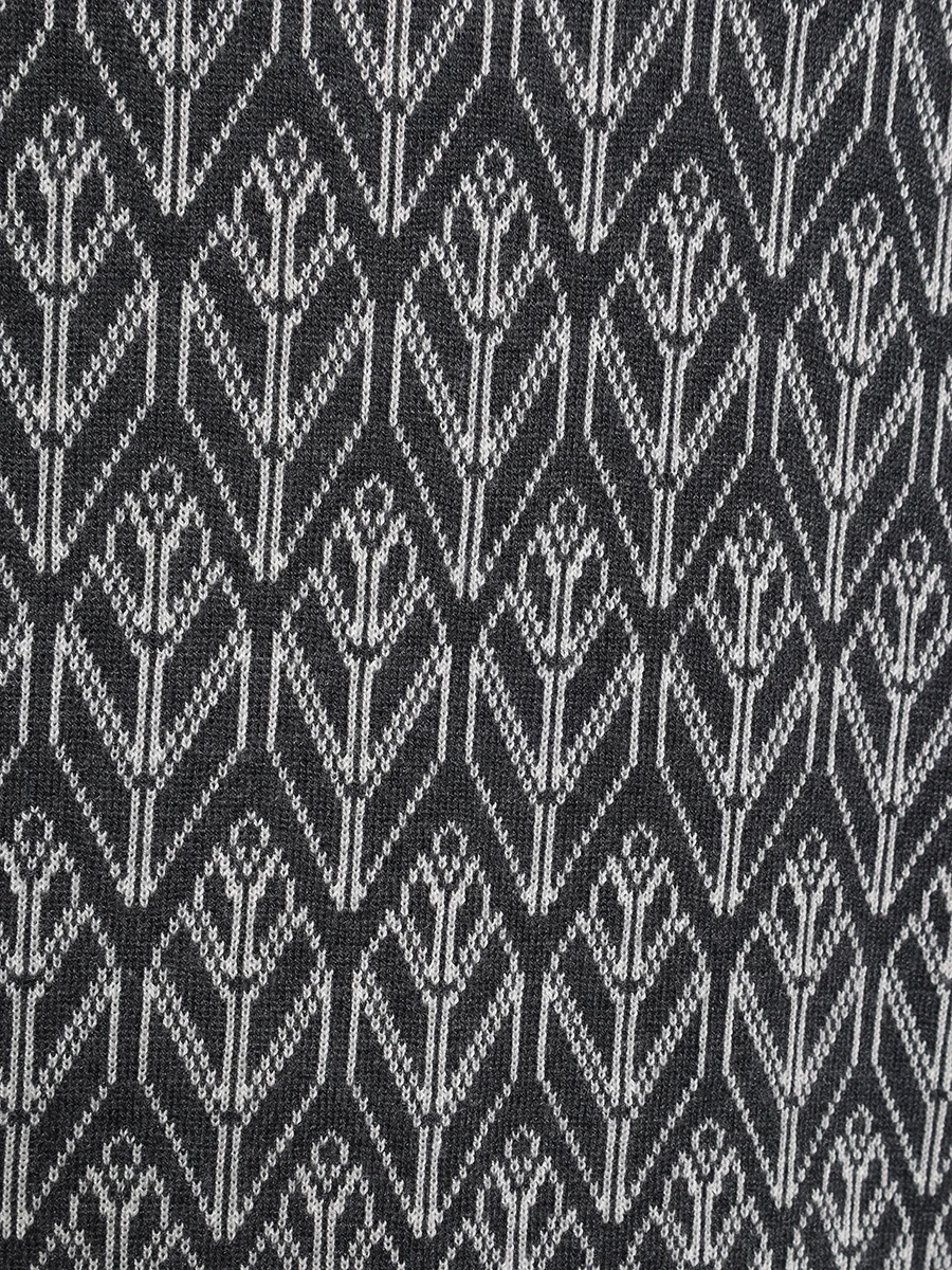 Платье из шелка и кашемира FREE AGE W26.DR170M.6030.991 Черный  Фото 4