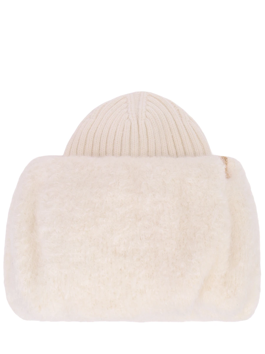 Шапка комбинированная FREE AGE W26.BN036.2030.101 Кремовый 