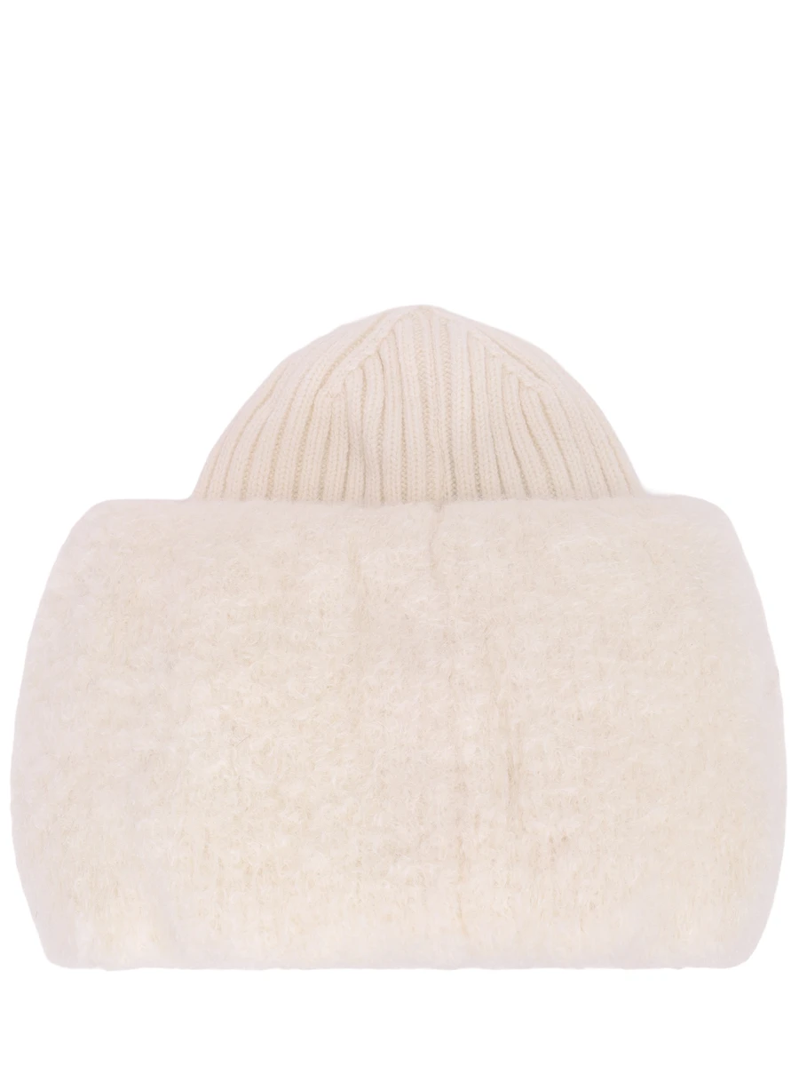 Шапка комбинированная FREE AGE W26.BN036.2030.101 Кремовый  Фото 2