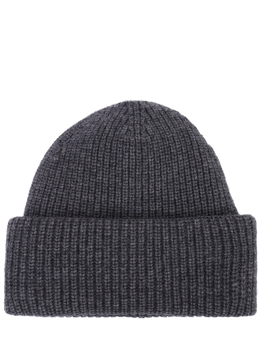 Шапка из шерсти и кашемира FREE AGE W25.BN025.2030.991 Темно - Серый 