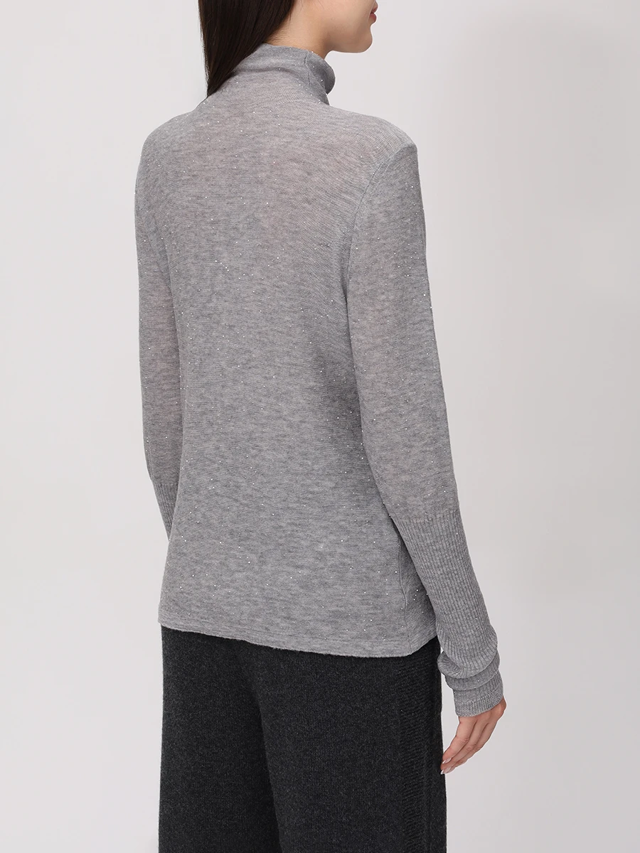 Водолазка шерстяная FREE AGE W25.SW036P.2010.901 Серый  Фото 3