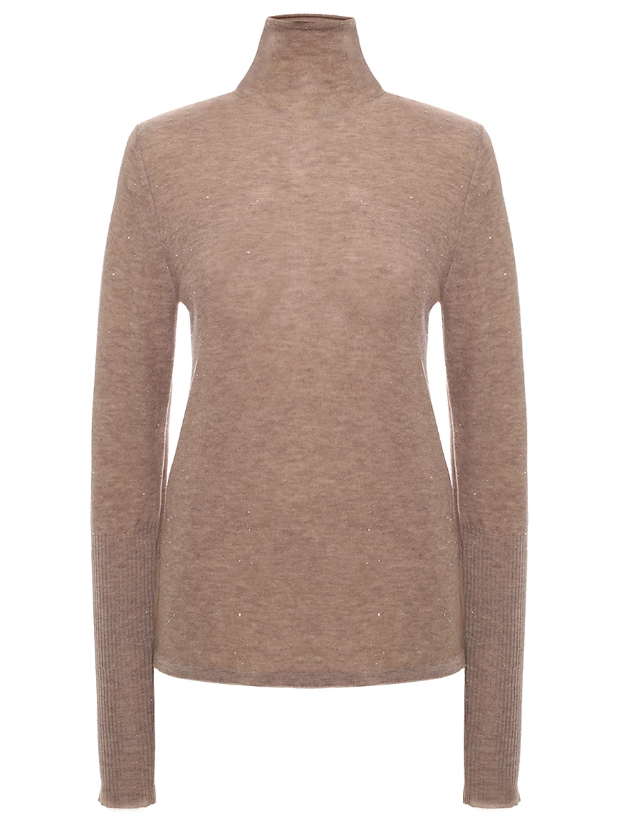 

Водолазка шерстяная, Коричневый, W25.SW036P.2010.102