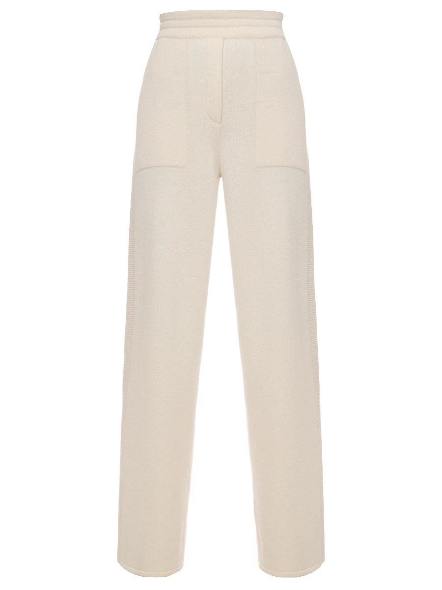 Брюки кашемировые FREE AGE W25.PT118.3004.101 Кремовый 