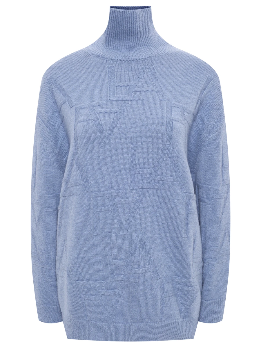 Свитер из шерсти и кашемира FREE AGE W26.SW089.2030.401 Голубой 