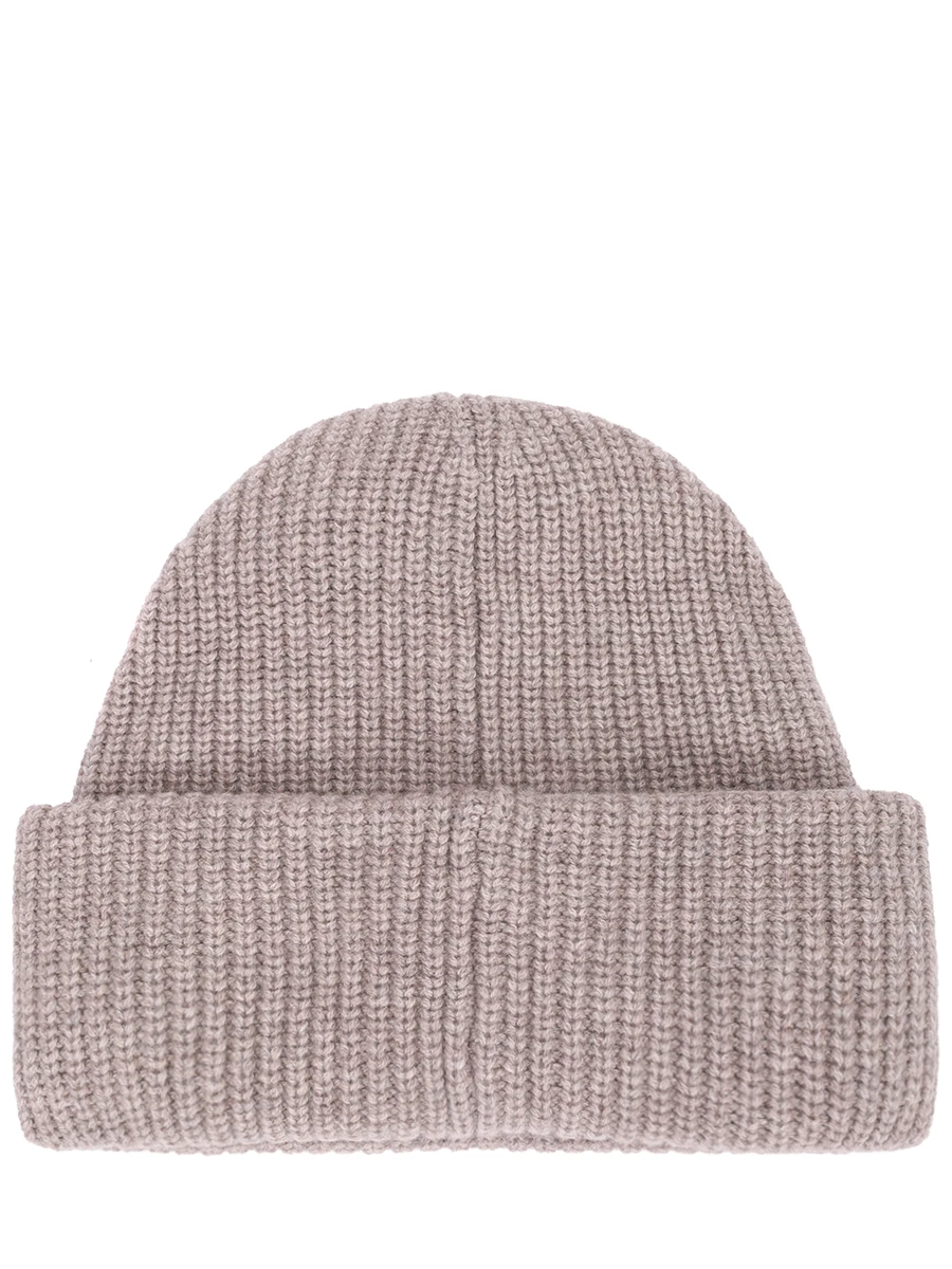 Шапка из шерсти и кашемира FREE AGE W25.BN025.2030.130 Коричневый  Фото 2