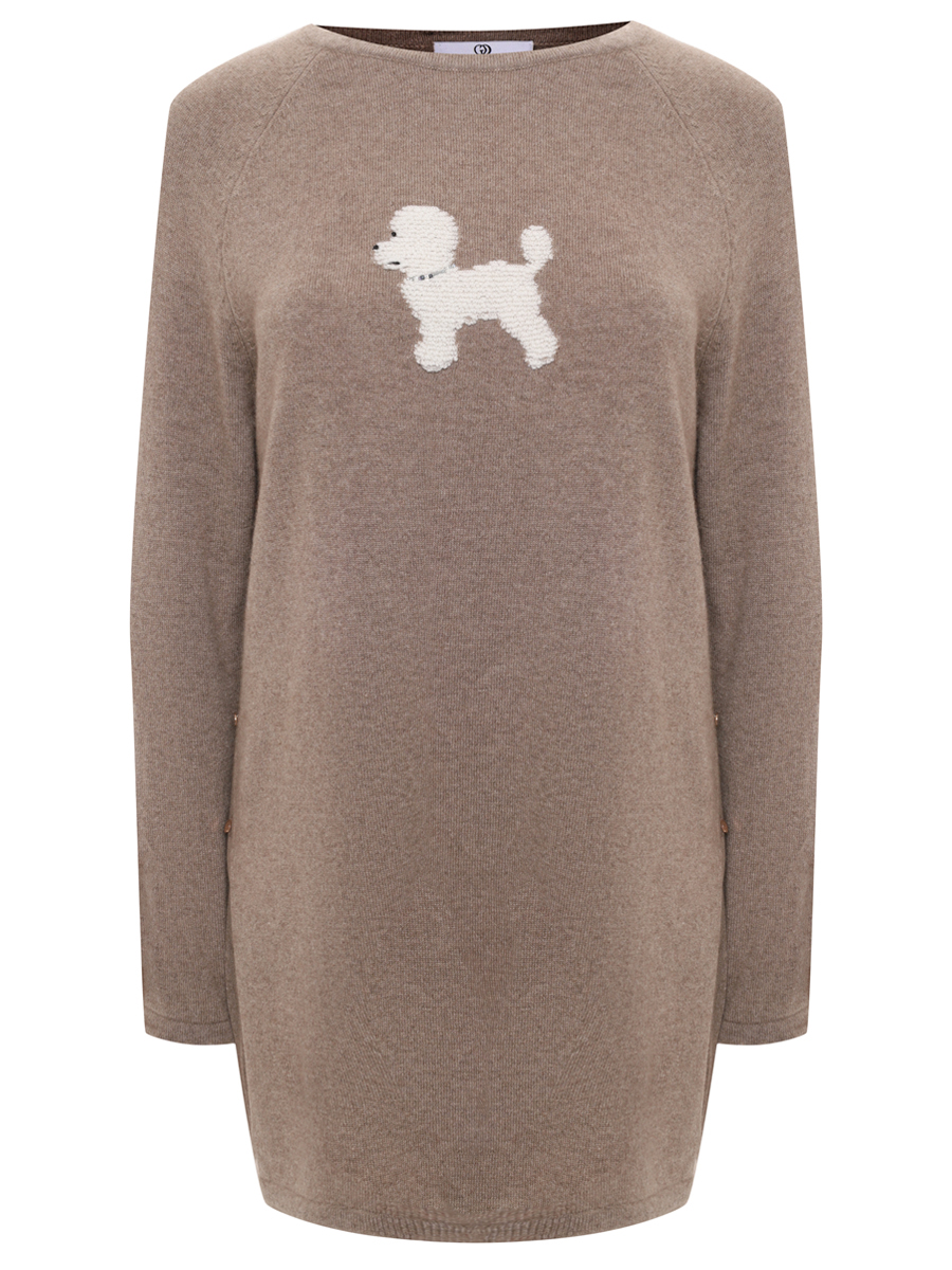 Джемпер кашемировый ORGANIC cwj23-040 Коричневый 