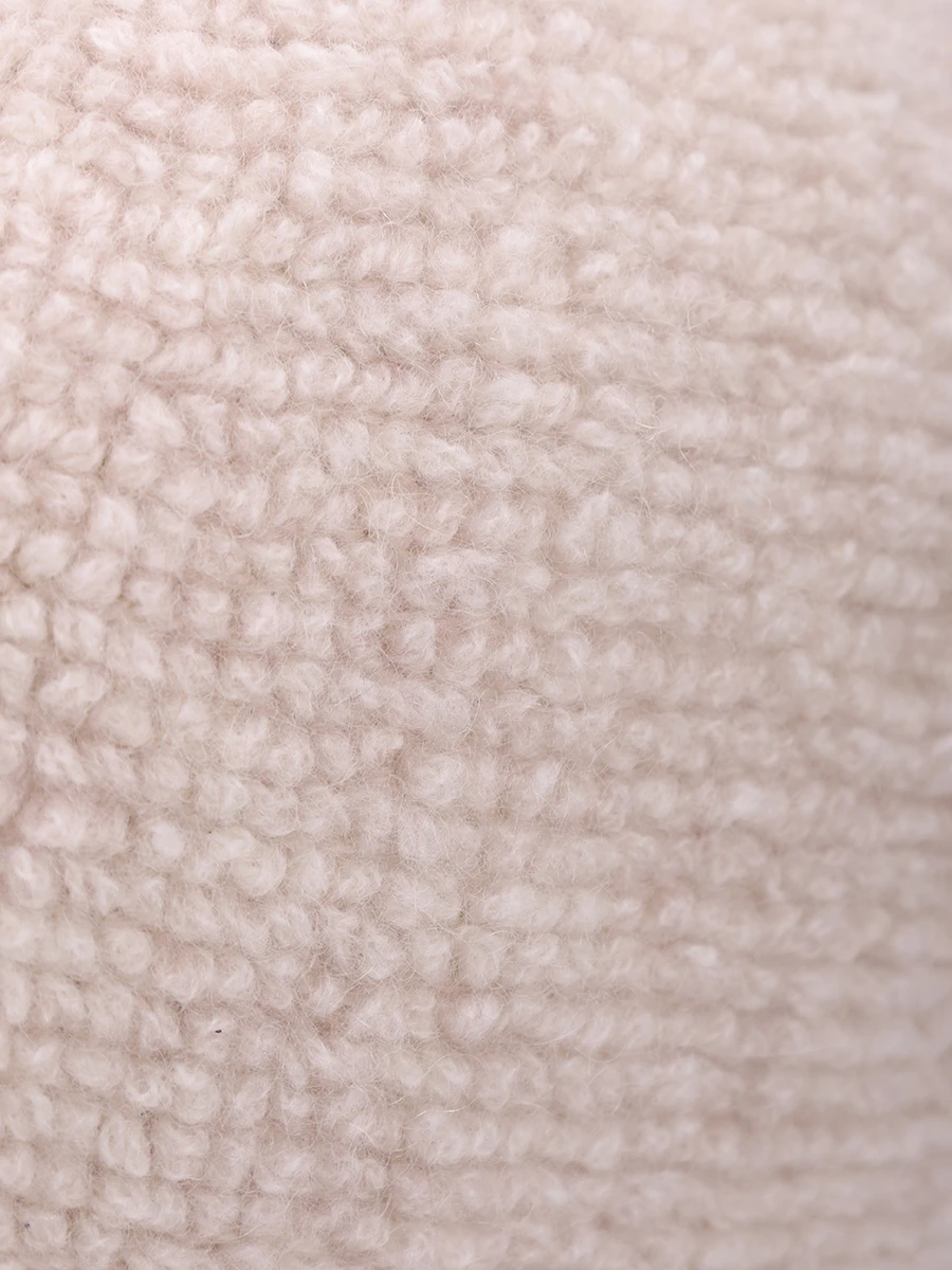 Шапка кашемировая ORGANIC cwp24-014 Молочный Белый  Фото 3