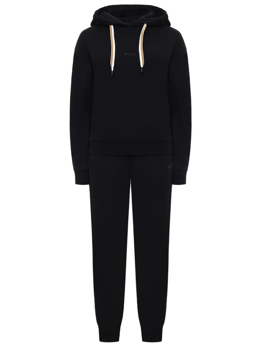 Костюм из хлопка и лиоцелла BOSS 50524760/50524759/001 Черный 