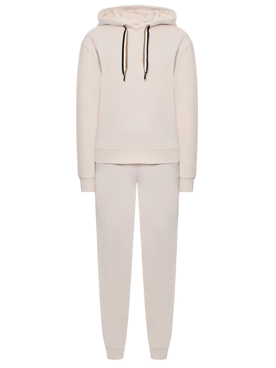 

Костюм из хлопка и лиоцелла, Кремовый, 50524760/50524759/118