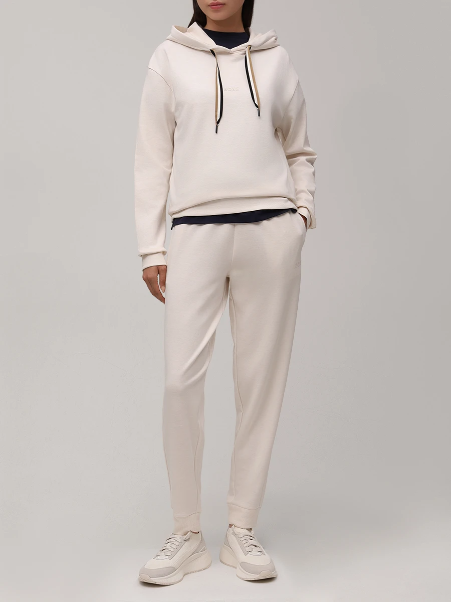 

Костюм из хлопка и лиоцелла, Кремовый, 50524760/50524759/118