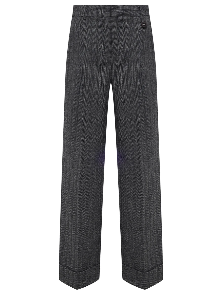 

Брюки шерстяные, Серый, A2544PA30B_5044 1112 Темно-