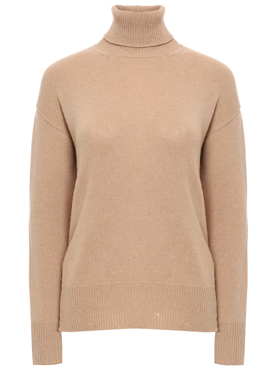 Свитер шерстяной LORENA ANTONIAZZI A25131DM17A_2989 236 Бежевый 