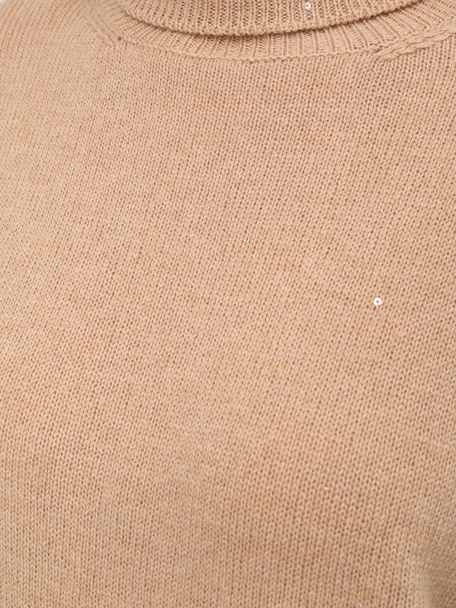 Свитер шерстяной LORENA ANTONIAZZI A25131DM17A_2989 236 Бежевый  Фото 5