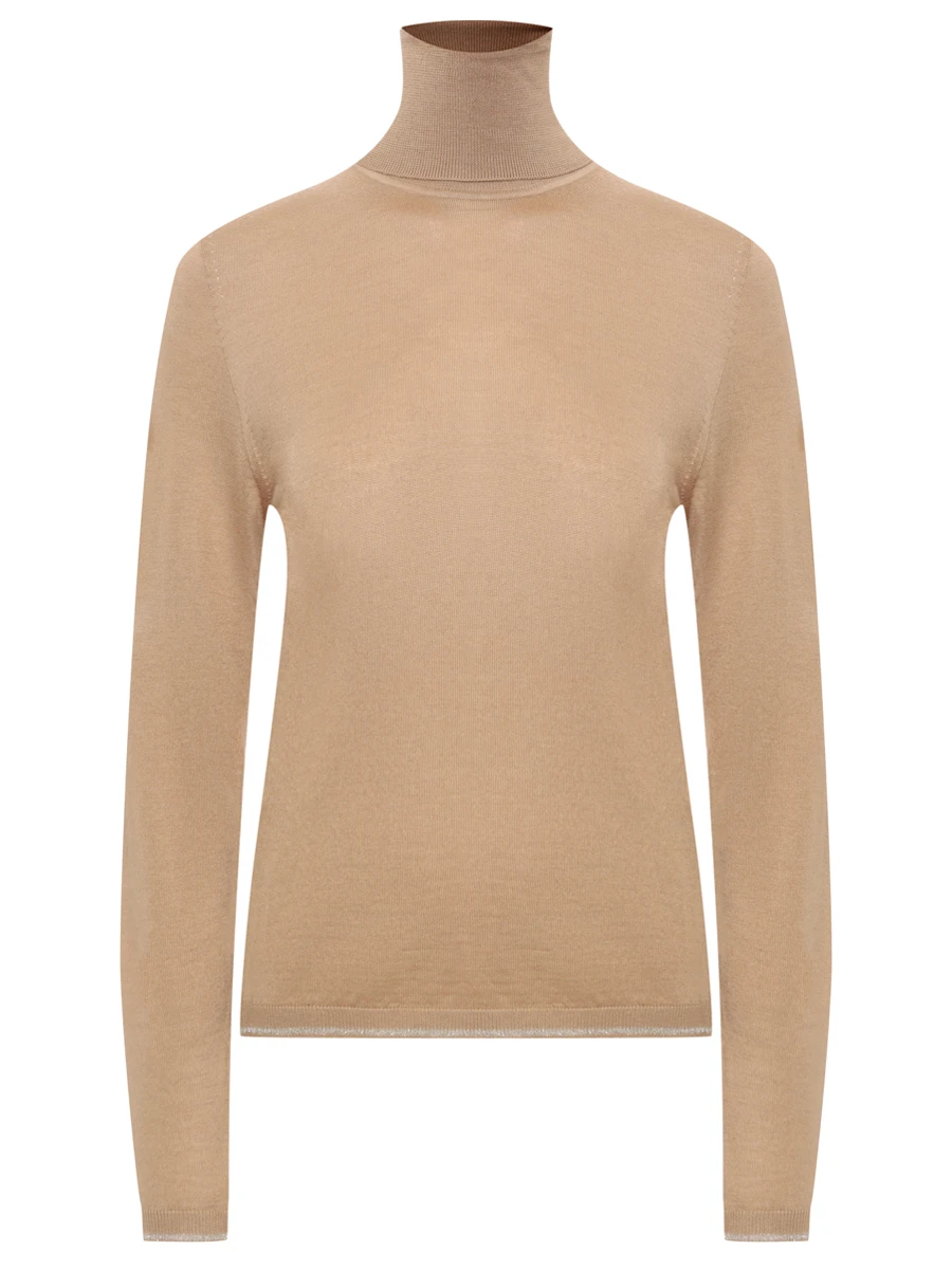 Водолазка из кашемира и шелка LORENA ANTONIAZZI A25110DM71B/380 236 Бежевый 