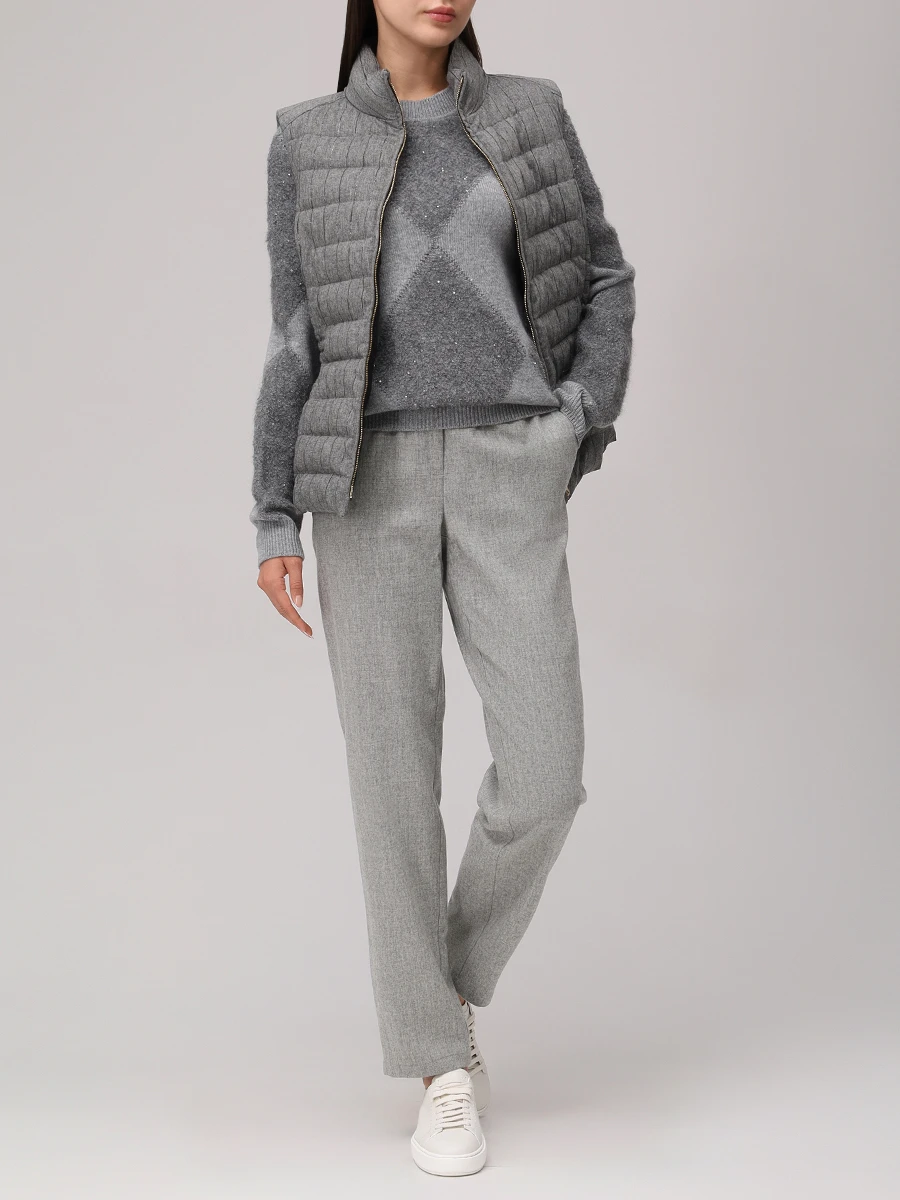 

Джемпер шерстяной, Серый, A25151GM22A_2988 2511