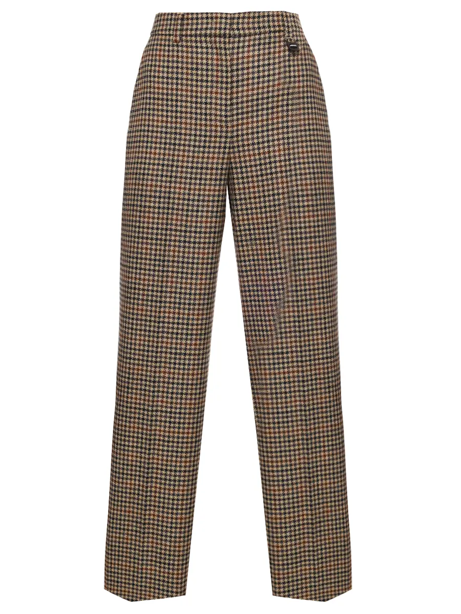 

Брюки шерстяные, Бежевый, A2546PA01F_4991 1100