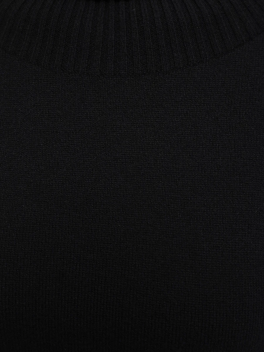 Свитер кашемировый LORENA ANTONIAZZI A25134DM24A_1175 999 Черный  Фото 6