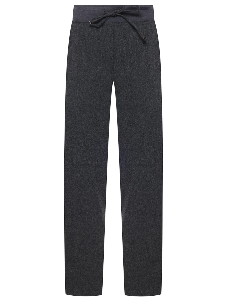 Брюки шерстяные LORENA ANTONIAZZI A2555PA80Q_4010 997 Темно- Серый 