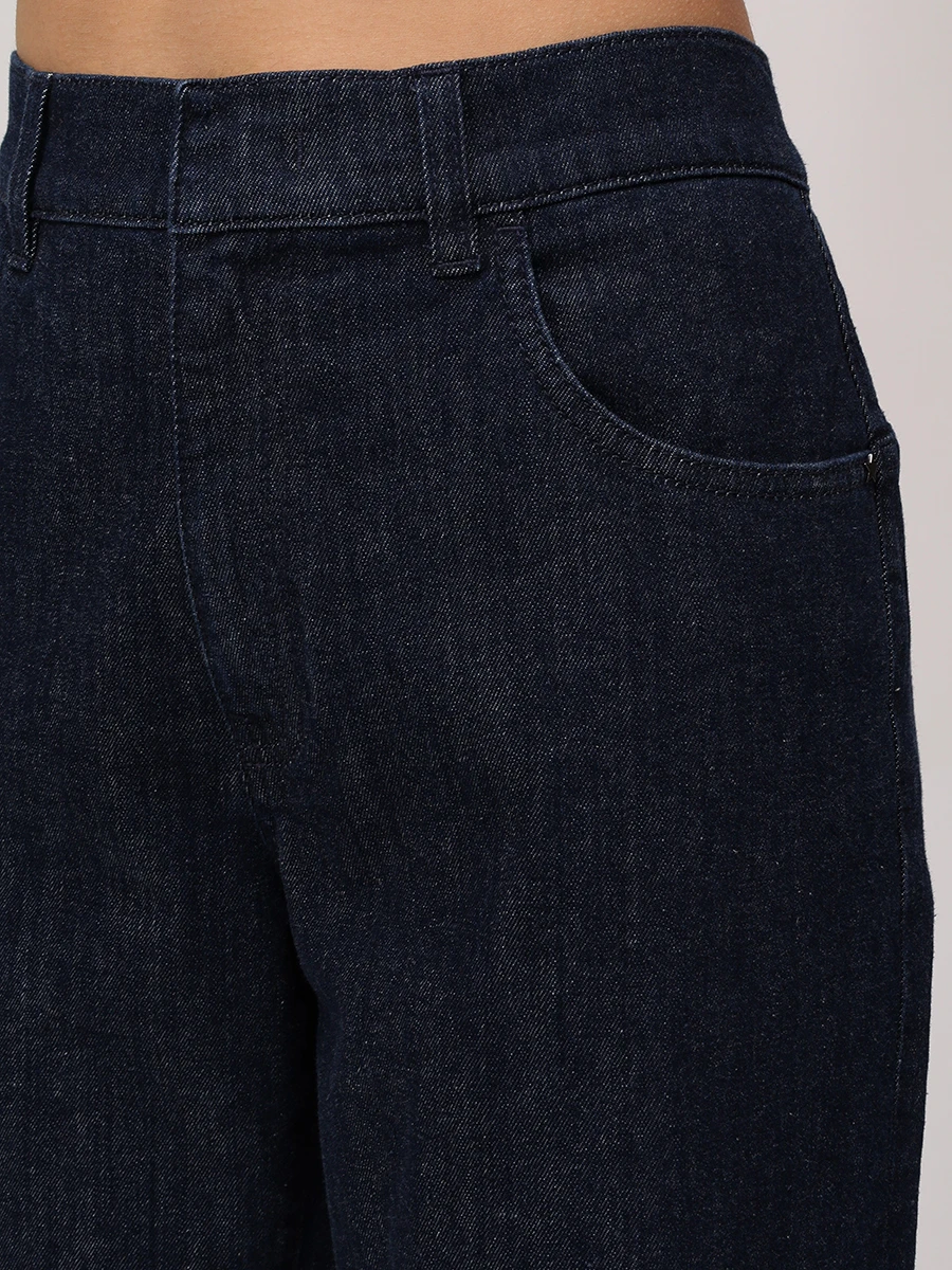 Джинсы хлопковые LORENA ANTONIAZZI A2563PA19E_9624 590 Деним  Фото 6