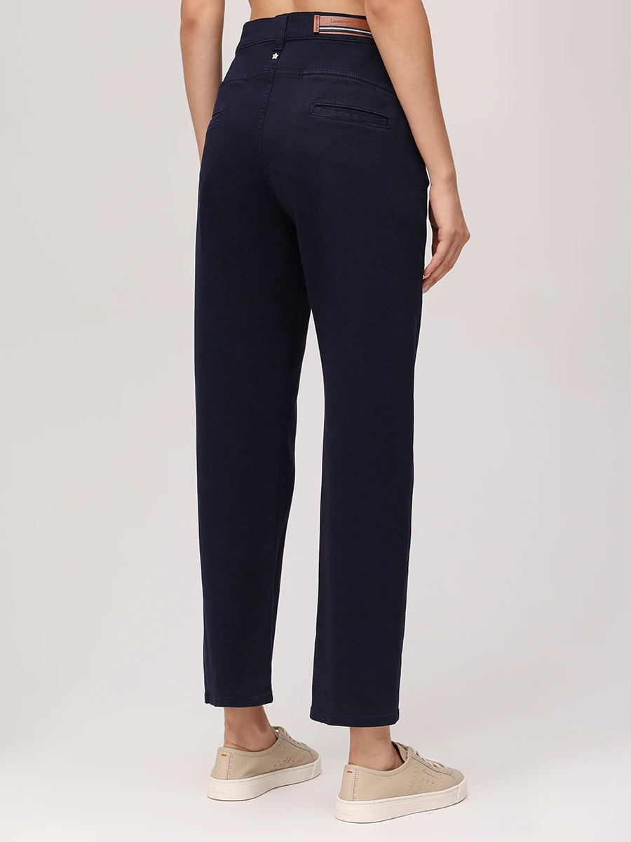 Джинсы хлопковые LORENA ANTONIAZZI A2565PA19E_4049 592 Темно- Синий  Фото 3