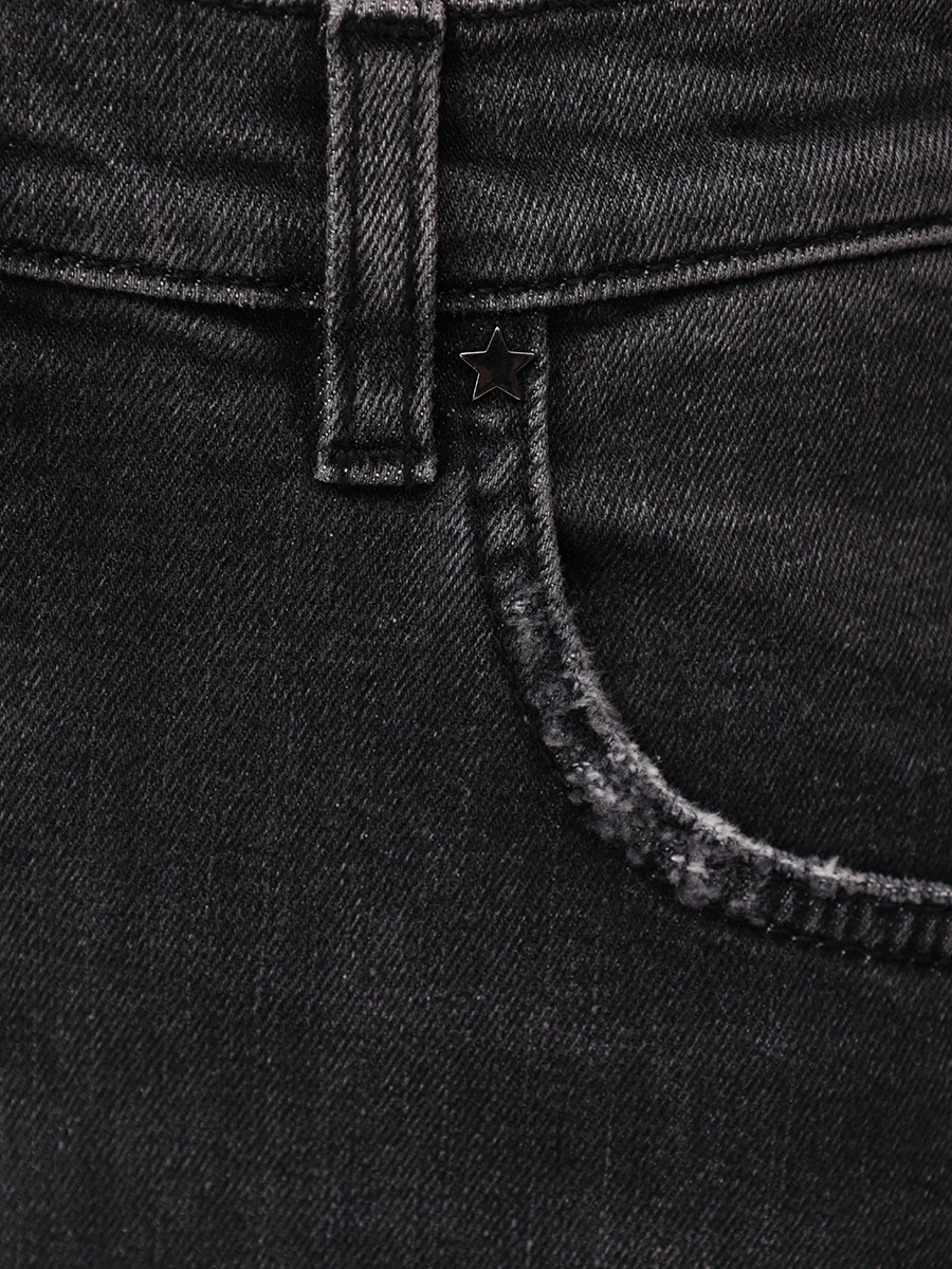 Джинсы хлопковые LORENA ANTONIAZZI A2562PA15A_9803 996 Темно- Серый  Фото 6