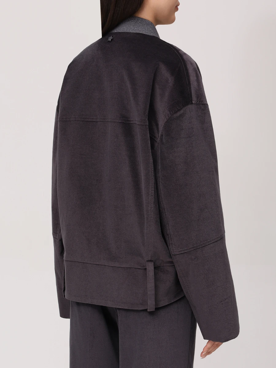 Куртка-косуха LORENA ANTONIAZZI A2548CP16A_5042 997 Темно- Фиолетовый  Фото 3