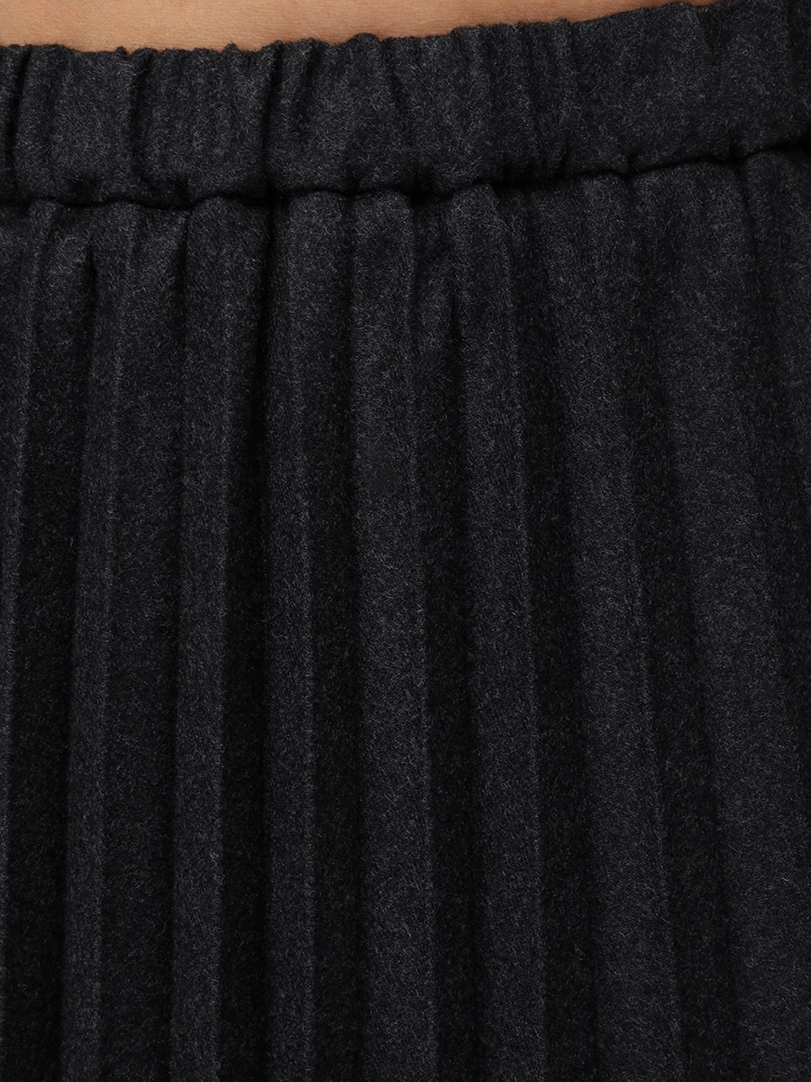 Юбка плиссированная LORENA ANTONIAZZI A2560GO23A_4656 1201 Темно- Серый  Фото 5