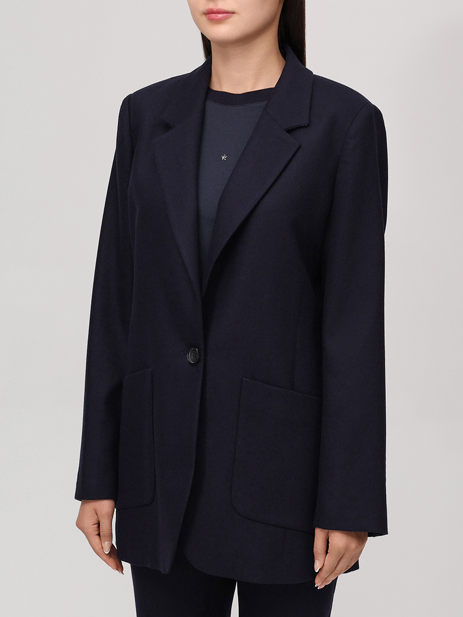 

Пиджак шерстяной, Синий, A2555GA02A_4010 598 Темно-