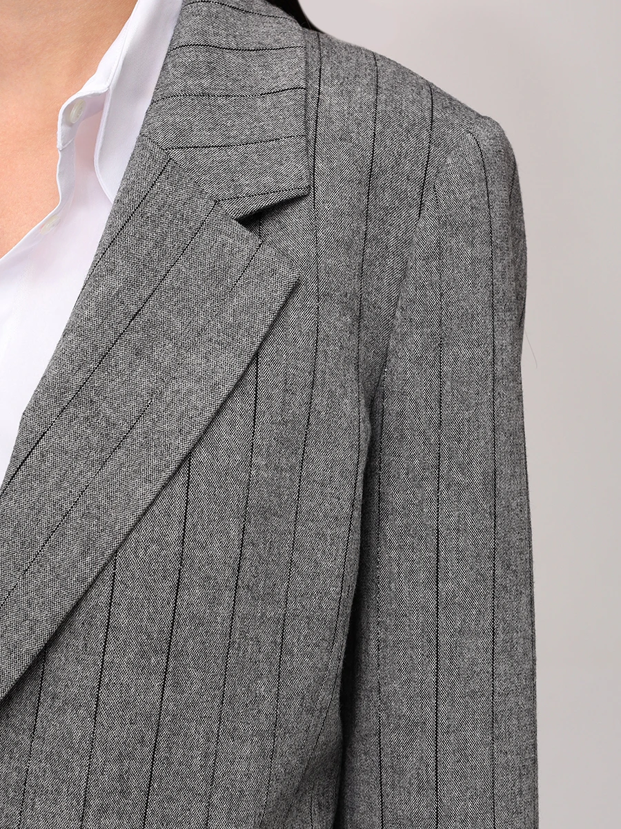 Костюм в полоску LORENA ANTONIAZZI A2538GA02A/A2538GO33B_5012 1220 Серый  Фото 5
