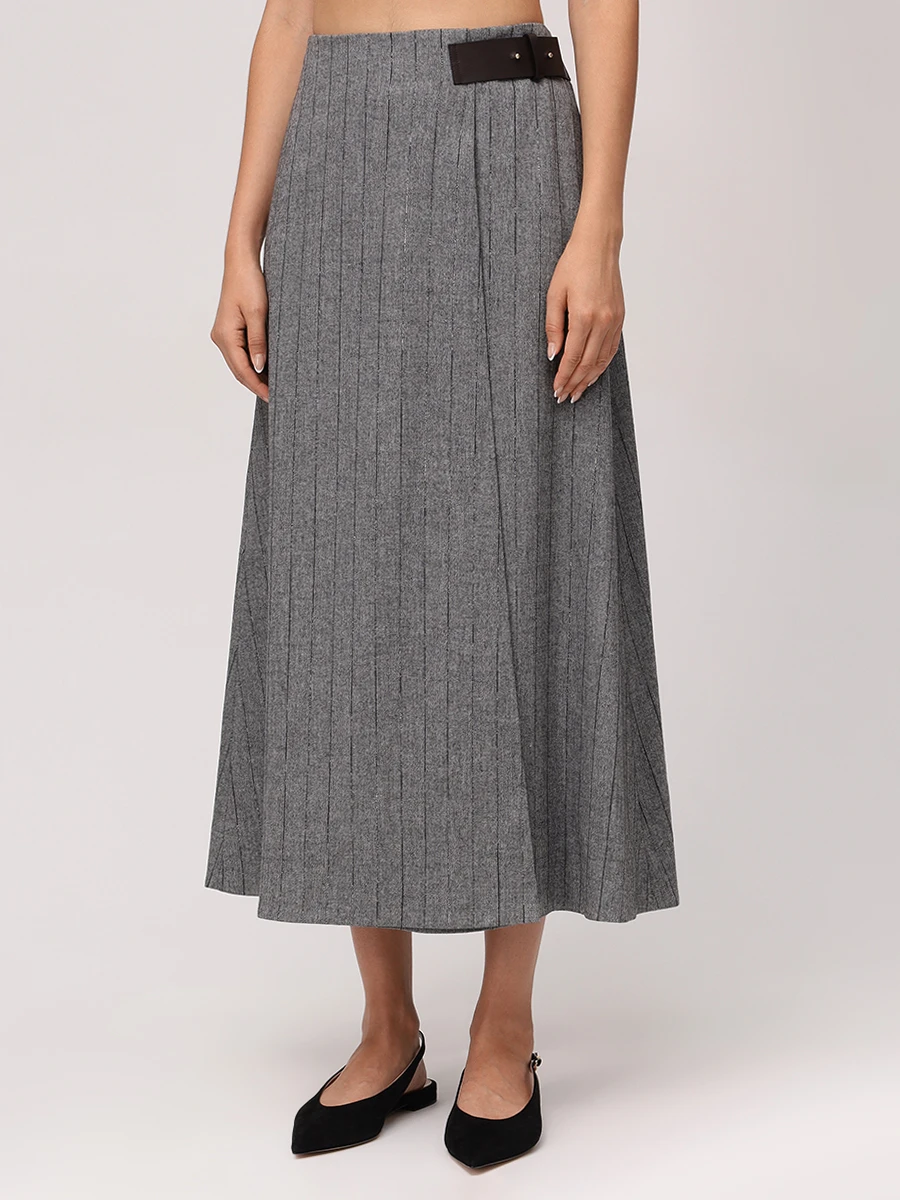 Костюм в полоску LORENA ANTONIAZZI A2538GA02A/A2538GO33B_5012 1220 Серый  Фото 7