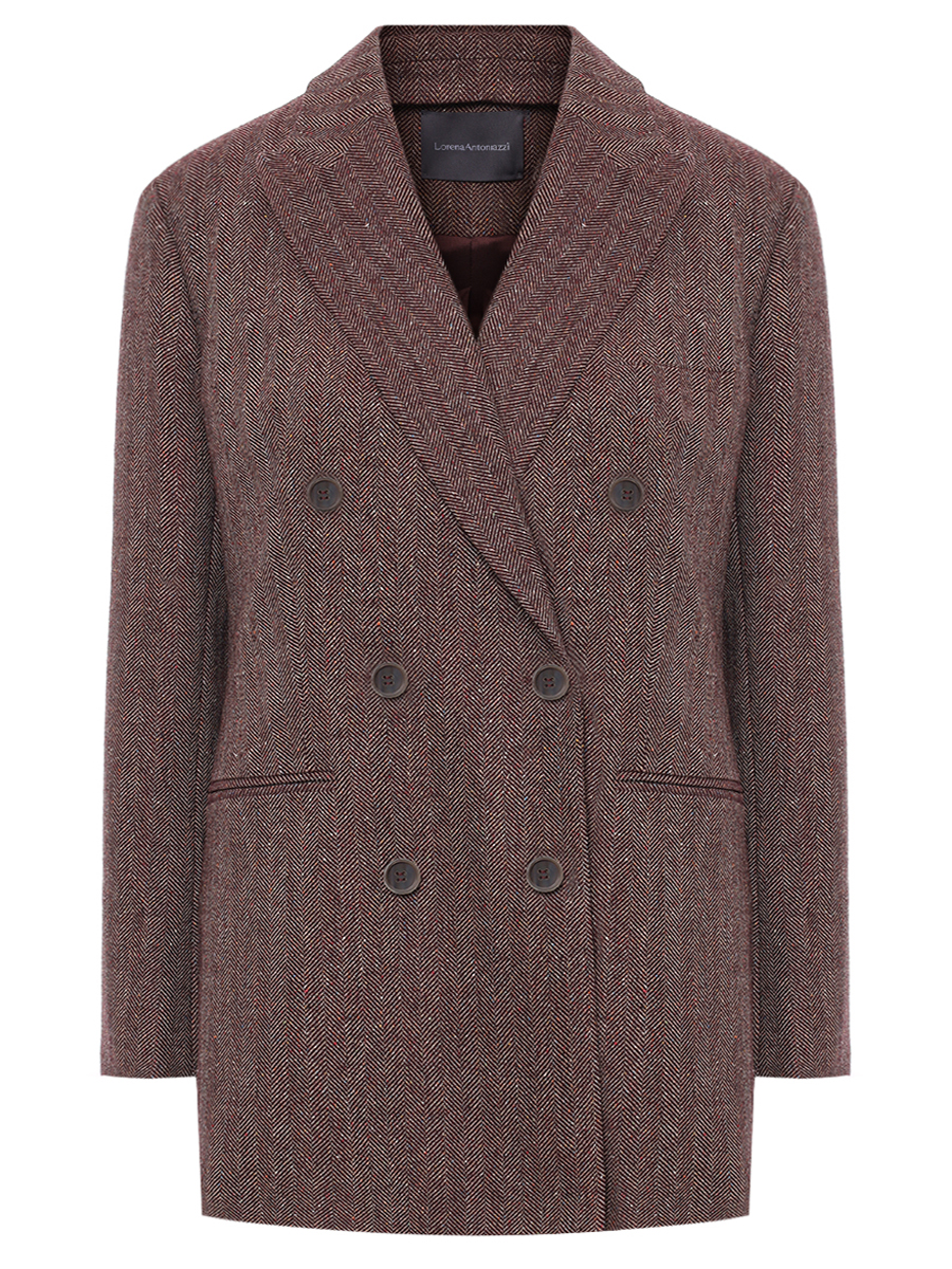 Костюм-тройка шерстяной LORENA ANTONIAZZI A2544GA29A/GI07A/A2544PA30B_5044 1111 Бордовый  Фото 2