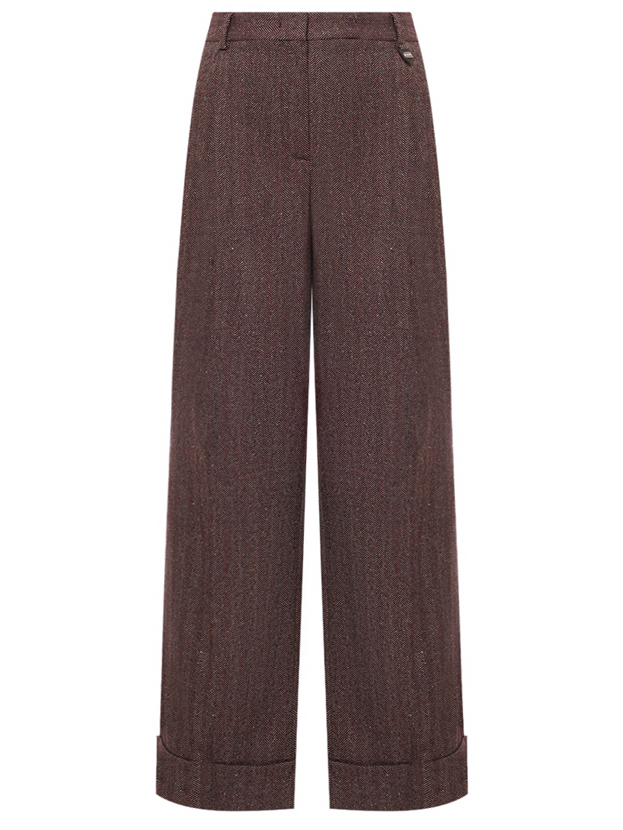 Костюм-тройка шерстяной LORENA ANTONIAZZI A2544GA29A/GI07A/A2544PA30B_5044 1111 Бордовый  Фото 8