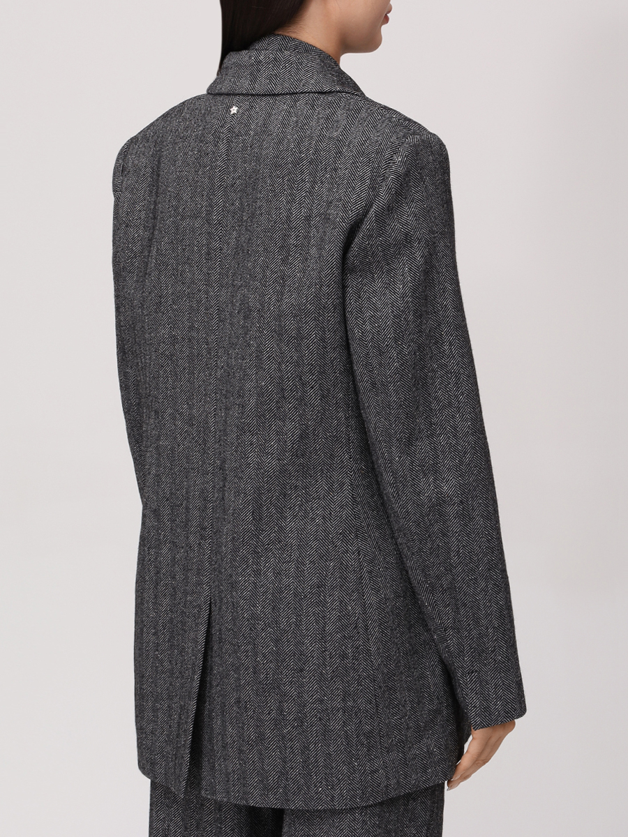 Костюм-тройка шерстяной LORENA ANTONIAZZI A2544GA29A/GI07A/PA30B_5044 1112 Серый  Фото 3