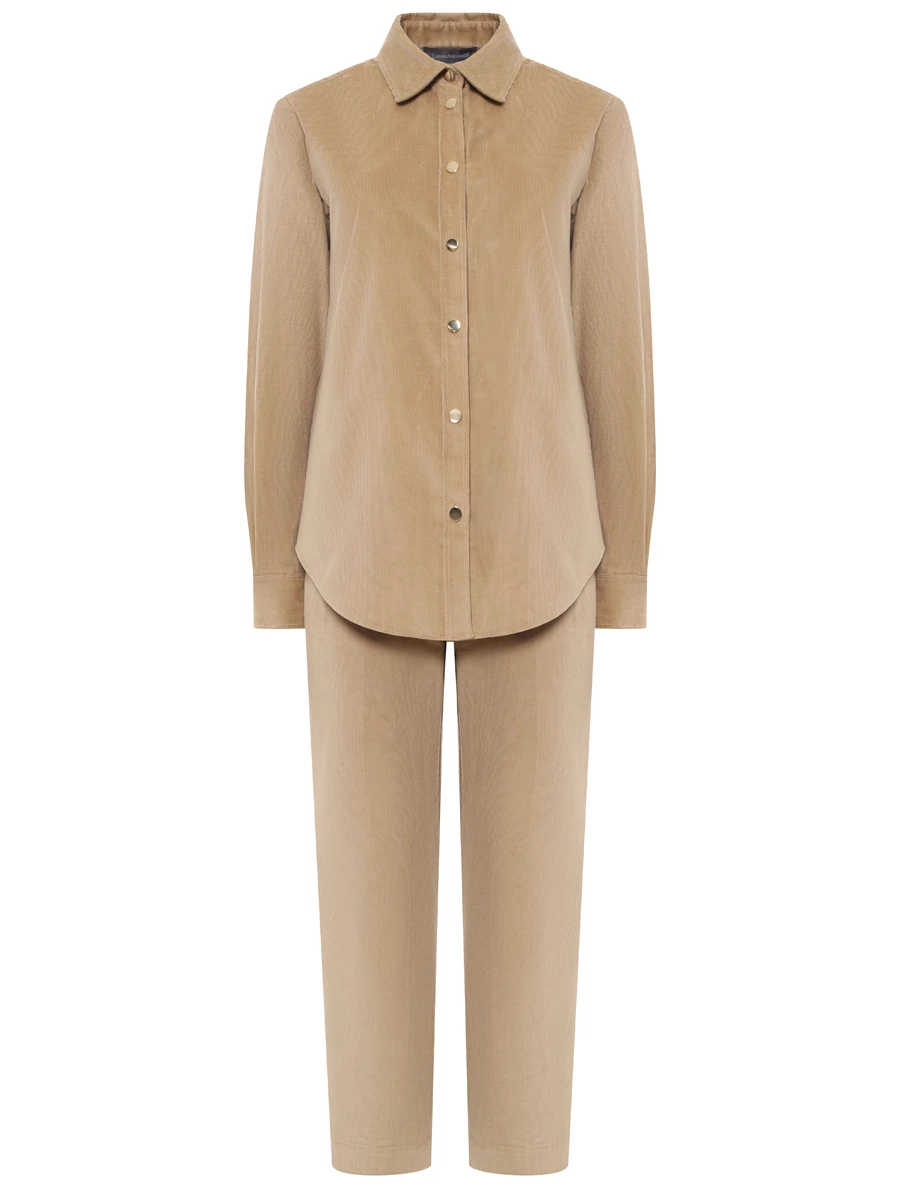 Костюм вельветовый LORENA ANTONIAZZI A2549CA12D/PA19C_4245 159 Бежевый  Фото 2