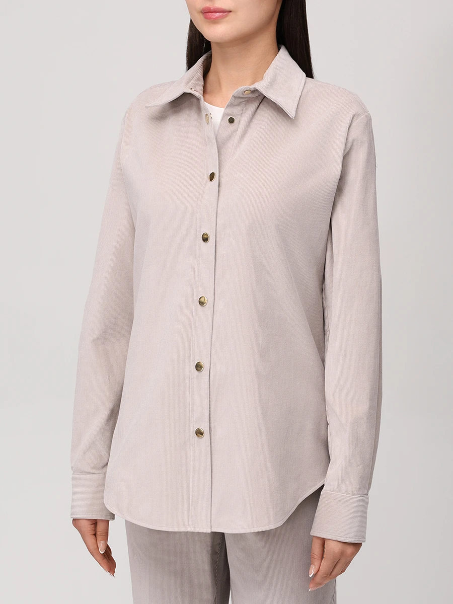 Костюм вельветовый LORENA ANTONIAZZI A2549CA12D/PA19C_4245 920 Серый  Фото 4