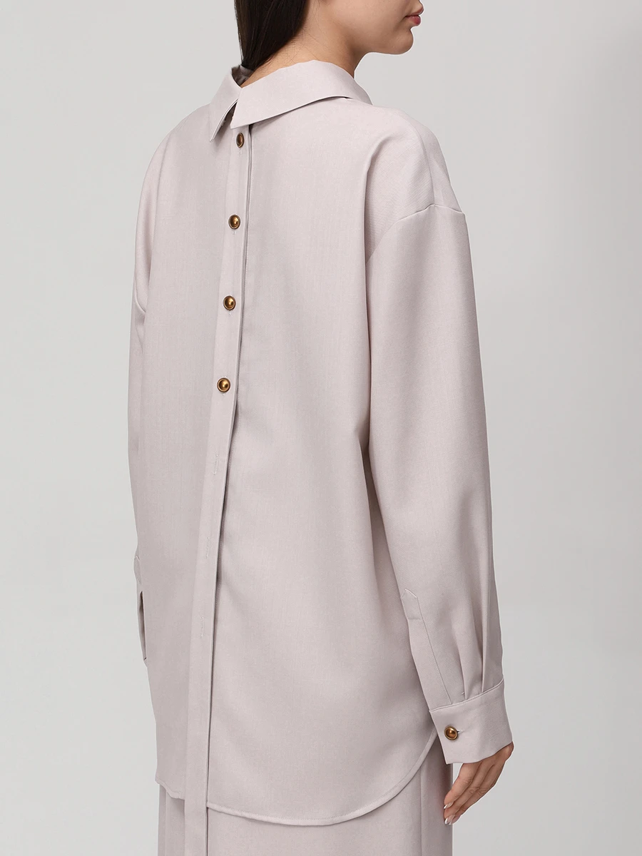 Костюм шерстяной LORENA ANTONIAZZI A2551CA08A/GO09A_5004 104 Серый  Фото 3