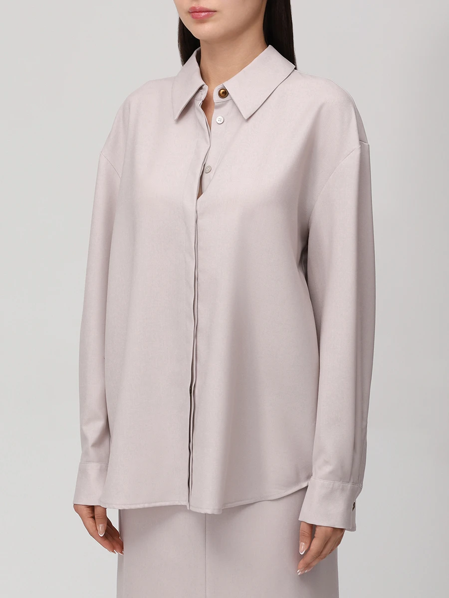 Костюм шерстяной LORENA ANTONIAZZI A2551CA08A/GO09A_5004 104 Серый  Фото 4