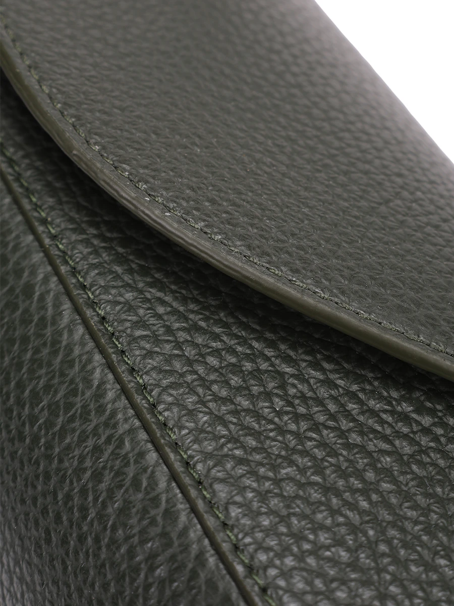 Сумка кожаная Oyster YUZEFI YUZRS25-HB-OYSB-L051 Зеленый  Фото 5