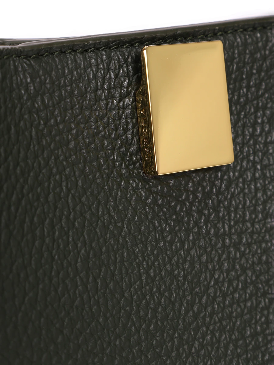 Сумка кожаная Gyoza YUZEFI YUZRS25-HB-GZ-L051 Зеленый  Фото 4