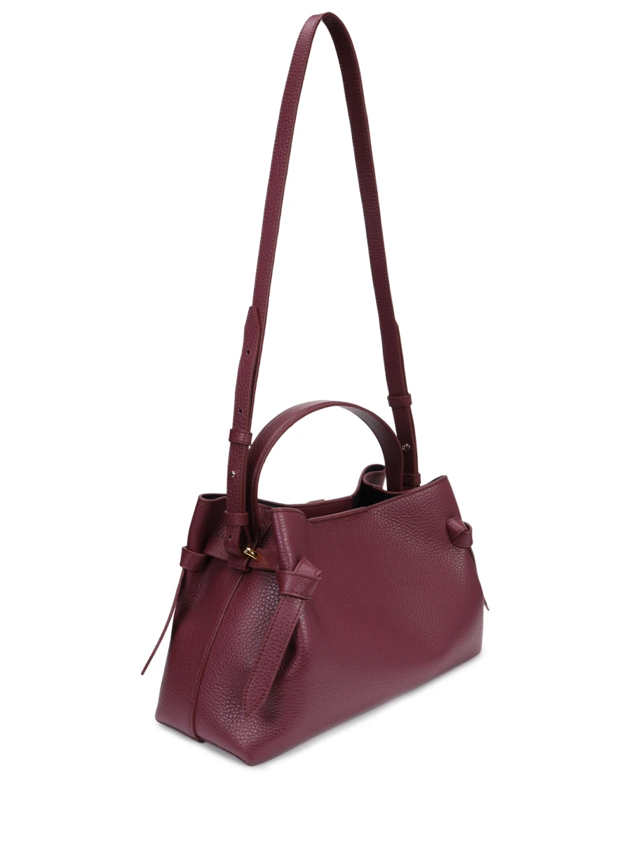 Сумка кожаная Gyoza YUZEFI YUZRS25-HB-GZ-L049 Фиолетовый  Фото 3