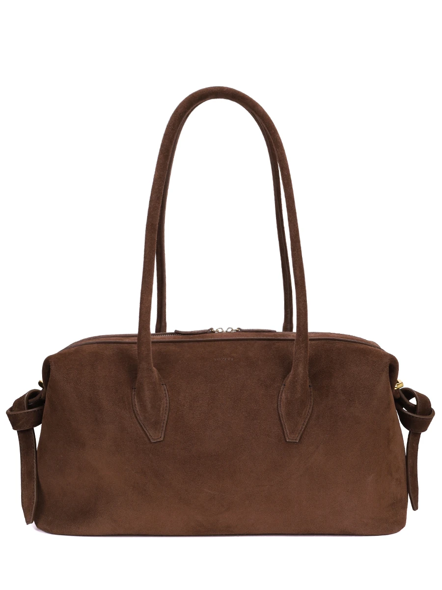 

Сумка замшевая Brioche Duffle, Коричневый, YUZPF25-HB-BD-S004