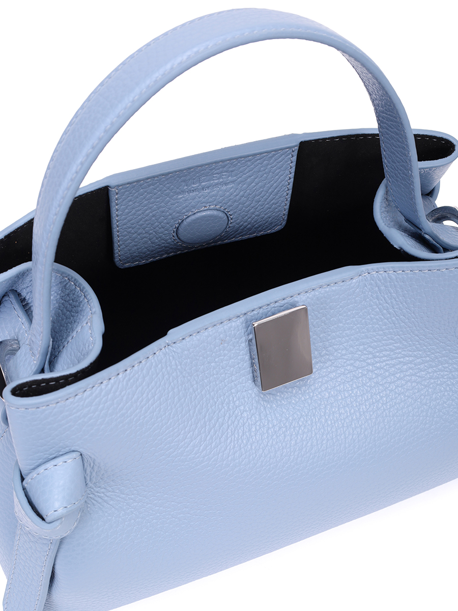 Сумка кожаная Gyoza Mini YUZEFI YUZPF25-HB-MGZ-L059 Голубой  Фото 4