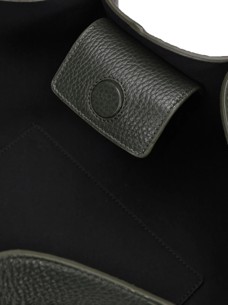 Сумка кожаная Mochi YUZEFI YUZRS25-HB-MO-L051 Зеленый  Фото 4