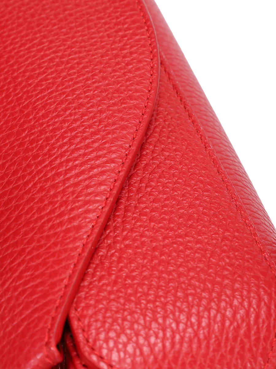 Сумка кожаная Oyster YUZEFI YUZPF25-HB-OYSB-L060 Красный  Фото 5